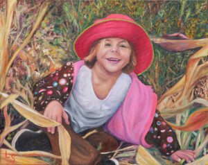 Quinn in the Corn Maze